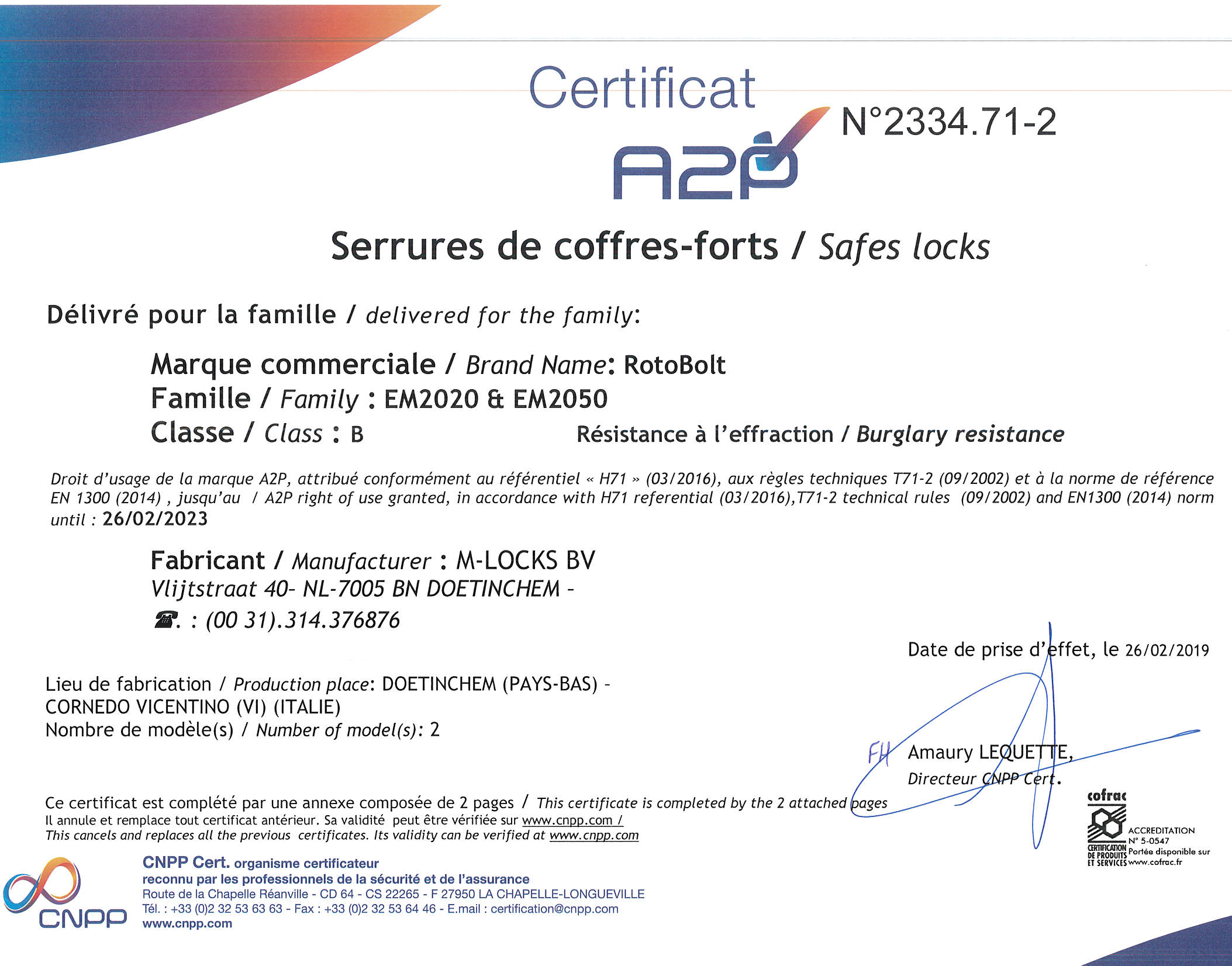 Certification A2P - La protection certifiée contre les cambriolages